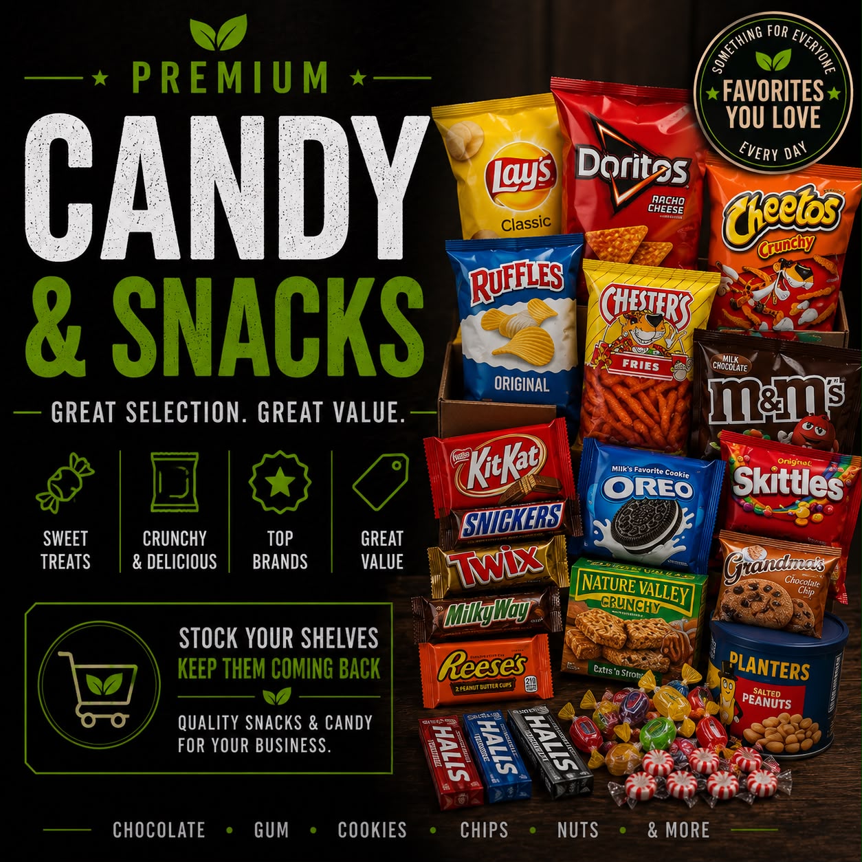 Candy and Snacks