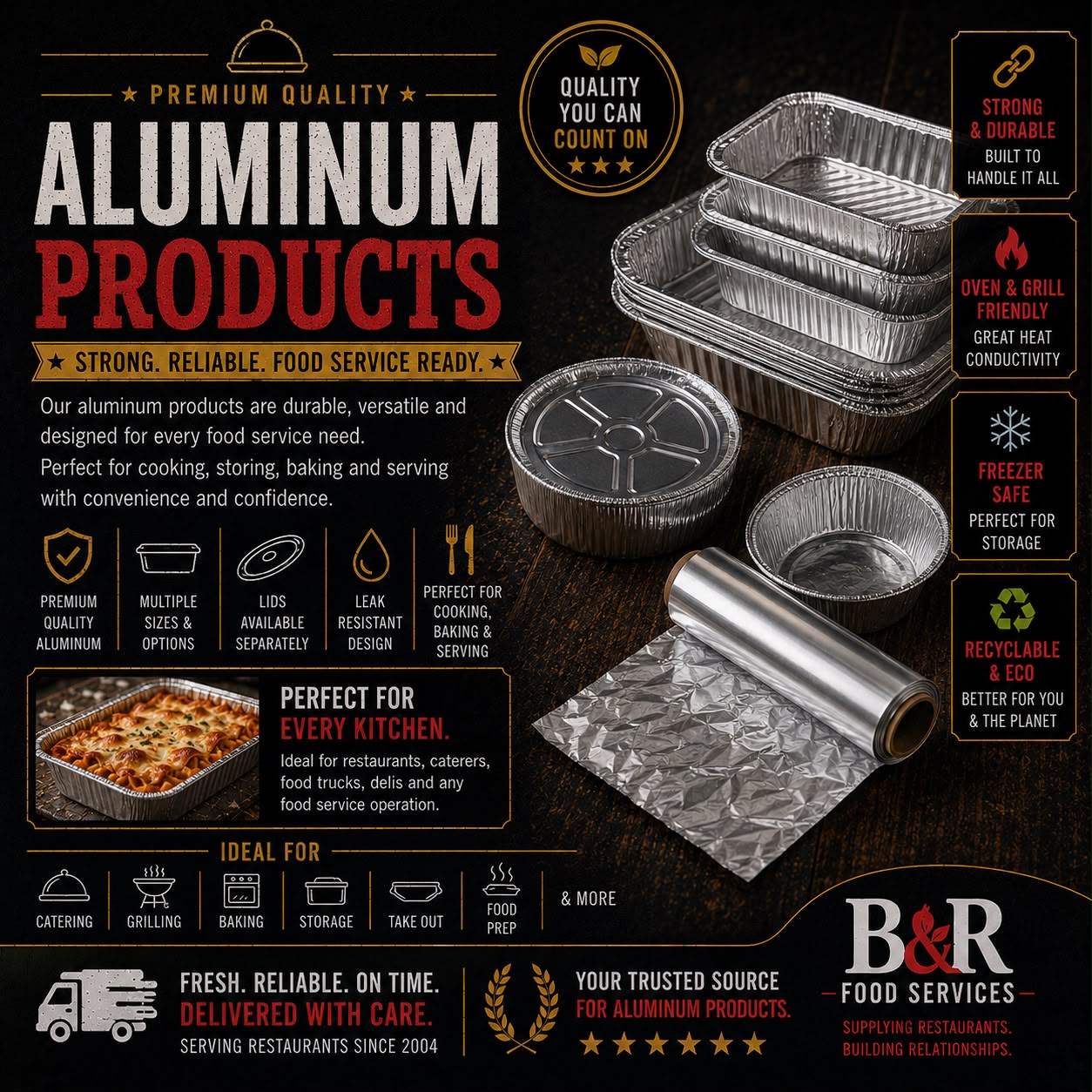 Aluminum Containers