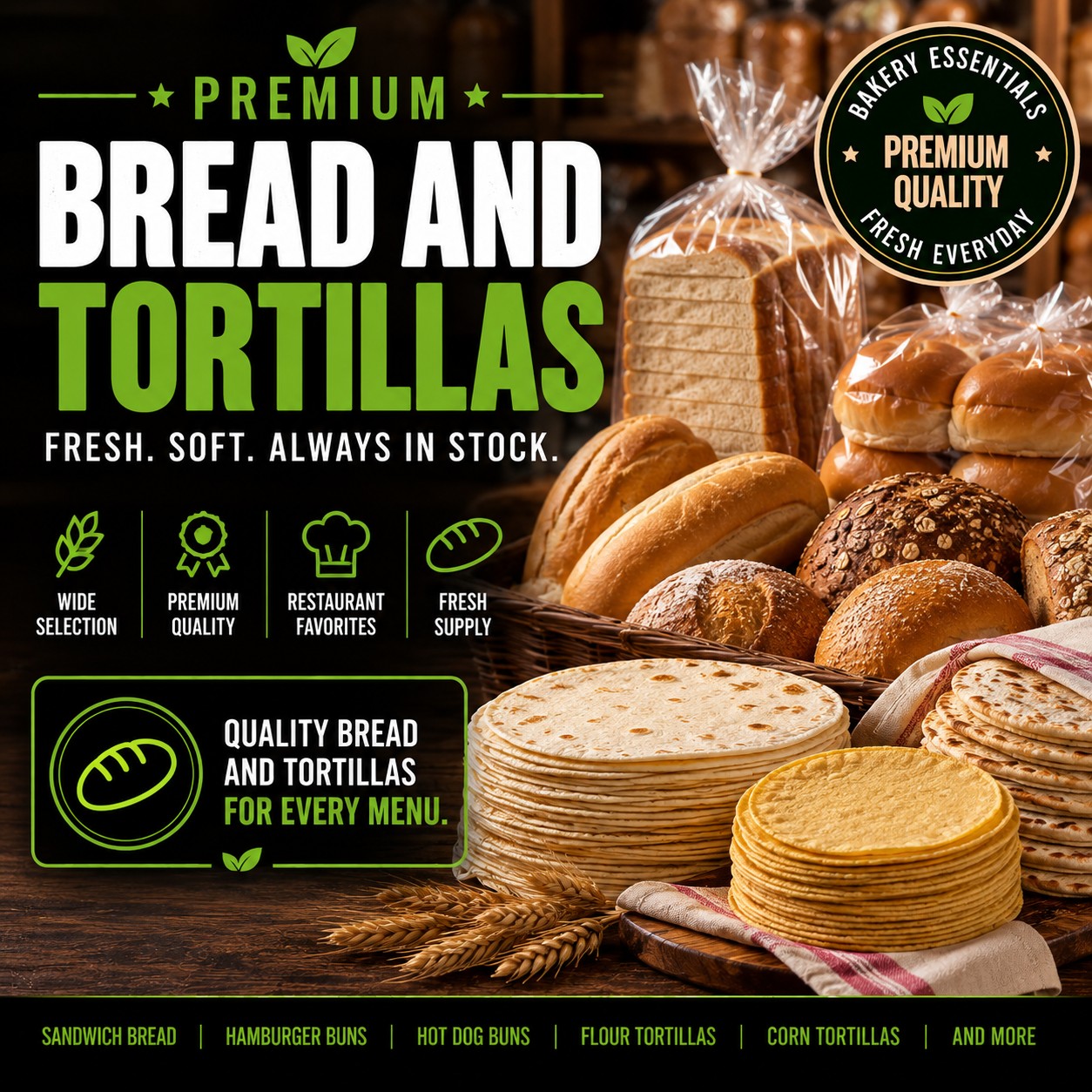 Bread and Tortillas